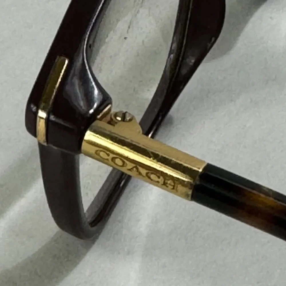 Coach Eyeglasses Frames Only HC 6077 - 5335 Dark Purple Tortoise 51 15 135